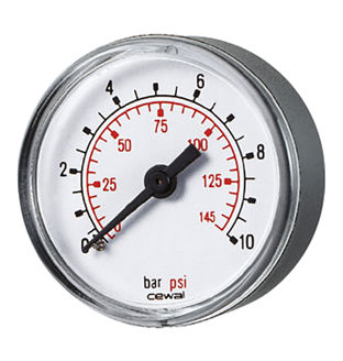 Mynd af Þrýstimælir 10 bör - 50mm