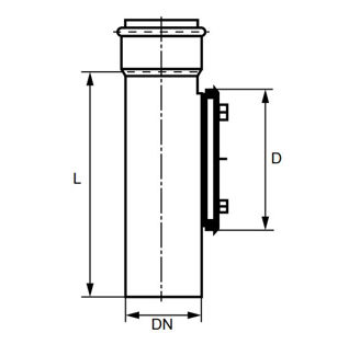 Mynd af  Ultra dB Hreinsilúga DN110