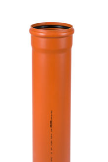 Mynd af PVC Rör 200 x 5000mm