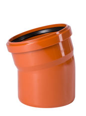 Mynd af PVC Beygja 150mm - 15°