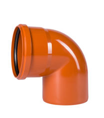 Mynd af PVC Beygja 200mm - 87°