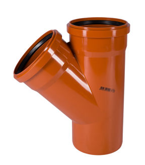 Mynd af PVC Grein 150/150mm - 45°