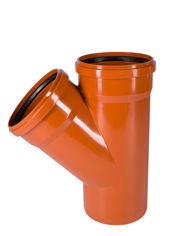 Mynd af PVC Grein 200/200mm - 45°