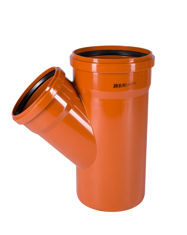 Mynd af PVC Grein 200/150mm - 45°