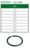 Mynd af KG2000 Gúmmíhringur DN 200