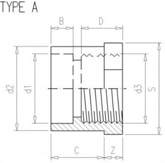 Mynd af PVC Lím Minnkun  63 x 1 1/4"