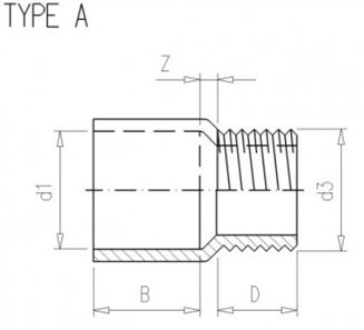 Mynd af PVC Lím Nippiltengi  75mm x 2 1/2" 