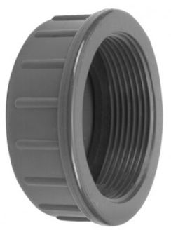 Mynd af PVC Skrúfað Botnlok  1 1/4" 