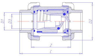 Mynd af PVC Lím Einstreymisloki 110mm