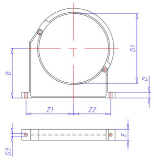 Mynd af Rörafesting 140mm