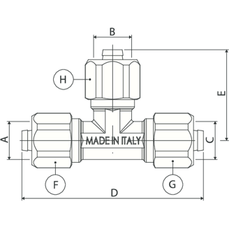 Mynd af Álpex Lauskóna Té 20 x 20 x 20mm