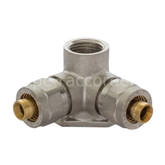 Mynd af Álpex Lauskóna Horn-Vegghné 16 x 16mm x      1/2"