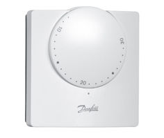 Mynd af Hitastillir á vegg