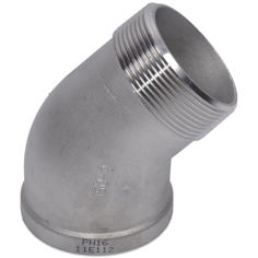 Mynd af Nippil-Hálf-Hné    1" Ryðfrítt