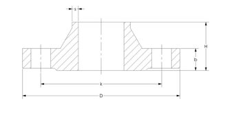 Mynd af Suðu Flangs 4" Ryðfrír