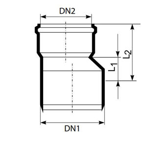 Mynd af  Ultra dB Minnkun DN110x50