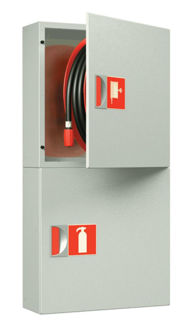 Mynd af Brunaslanga í skáp 25mm - 30m