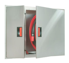 Mynd af Brunaslanga í ryðfríum skáp 19mm - 30m