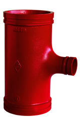 Mynd af Té 4"x2 1/2" - Rauður