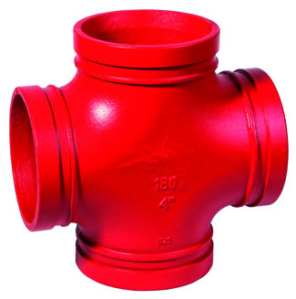 Mynd af Kross 4" - Rauður