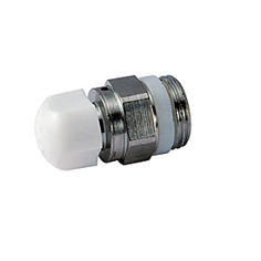 Mynd af Loftskrúfa 1/4" - m/hvítu hjóli