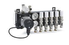 Mynd af Gólfhitakista 3/4" - 6 stútar