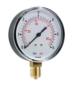 Mynd af Þrýstimælir 16 bör - 80mm