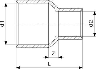 Mynd af Formúffa 22 x 18 mm
