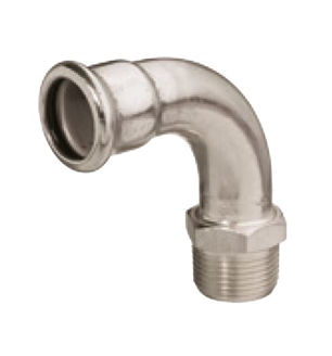 Mynd af Press Nippil-Hné Tengi Ryðfrítt 54mm x  2"