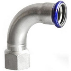 Mynd af Press Múffu-Hné Tengi Ryðfrítt 18mm x      1/2"