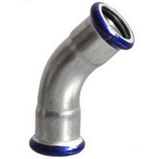 Mynd af Press Hálf-Hné Ryðfrítt  76,1mm