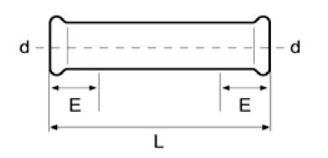 Mynd af Press Skot-Múffa Ryðfrí  35mm