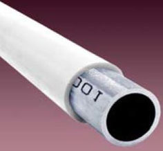 Mynd af Press Rör Plasthúðað/Galvaniserað 15mm - 6m