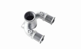 Mynd af Álpex Tvöfalt Vegghné 16mm x   1/2" x 16mm