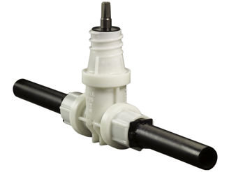 Mynd af Delrin Loki með suðuendum 50mm