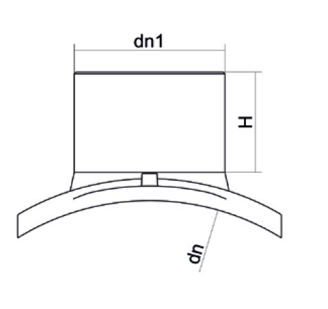 Mynd af Suðu borbaula DN 315/25 - SDR 11