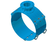 Mynd af Borbaula með flangs DN 600/150