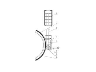 Mynd af Viðgerðaklemma 75-83mm - 200mm