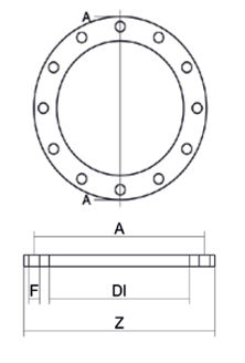Mynd af Flangs DN 315 - PN 10
