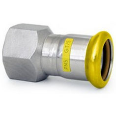 Mynd af Press Múffu-Tengi (Gas) 15mm x 1/2"