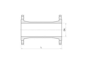 Mynd af Flangsframlenging DN 100 / 300mm