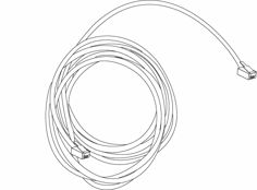 Mynd af Tengikappall SIRE RJ12 10m