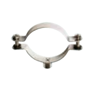 Mynd af Ryðfrí rörfesting án gúmmís  4"