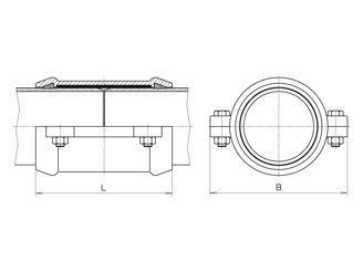 Mynd af Hálfmána Samtengi 75mm