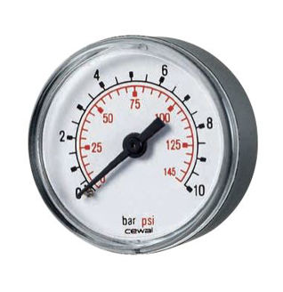 Mynd af Þrýstimælir 6 bör - 63mm