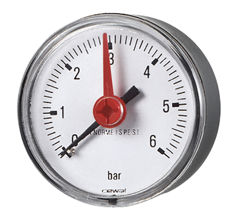 Mynd af Þrýstimælir 10 bör - 63mm