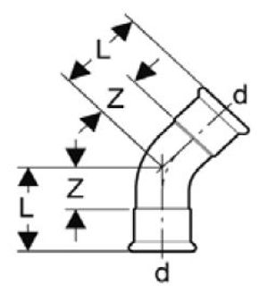 Mynd af Press Hálf-Hné Galvaniserað 28mm