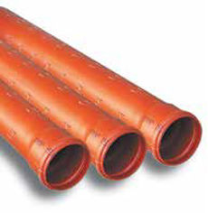 Mynd af PVC Drenrör 100 x 1000mm