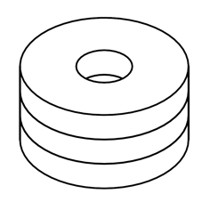 Mynd af PP-R FS Tappi f/ E17S4114181-83