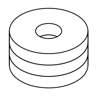 Mynd af PP-R FS Tappi f/ E17S4114181-83
